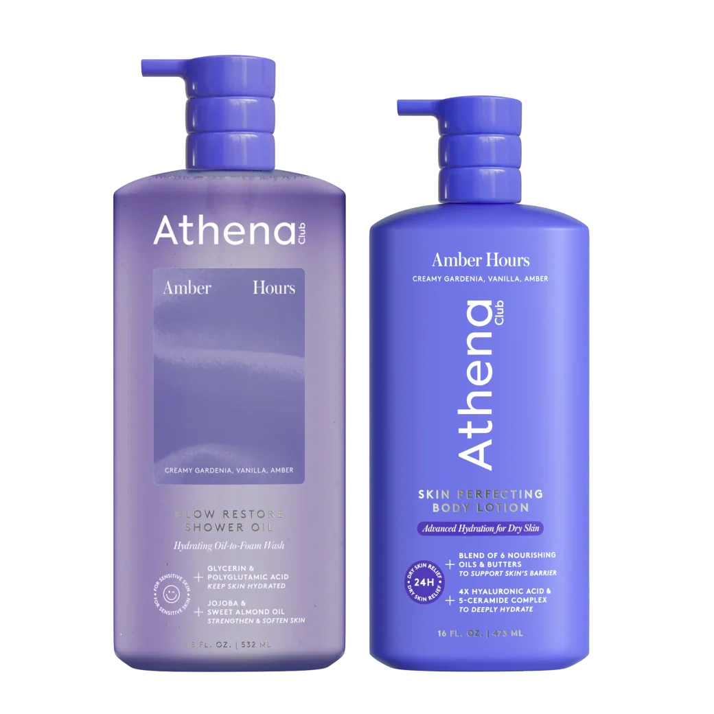 Shower Oil & Lotion Duo - Easy Set Amber Hours / Amber Hours