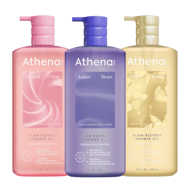 Glow Restore Shower Oil Trio - Ready Routine