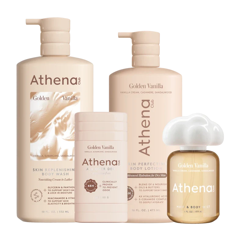 Full Body Fragrance Routine - Clean Bundle Golden Vanilla
