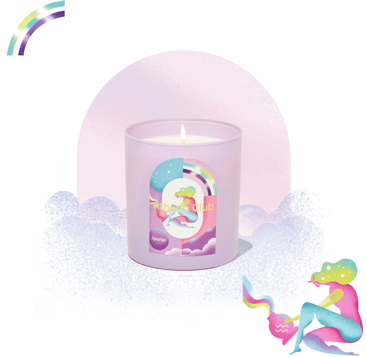 Cosmic Light Candle - Cozy Glow – Gemini