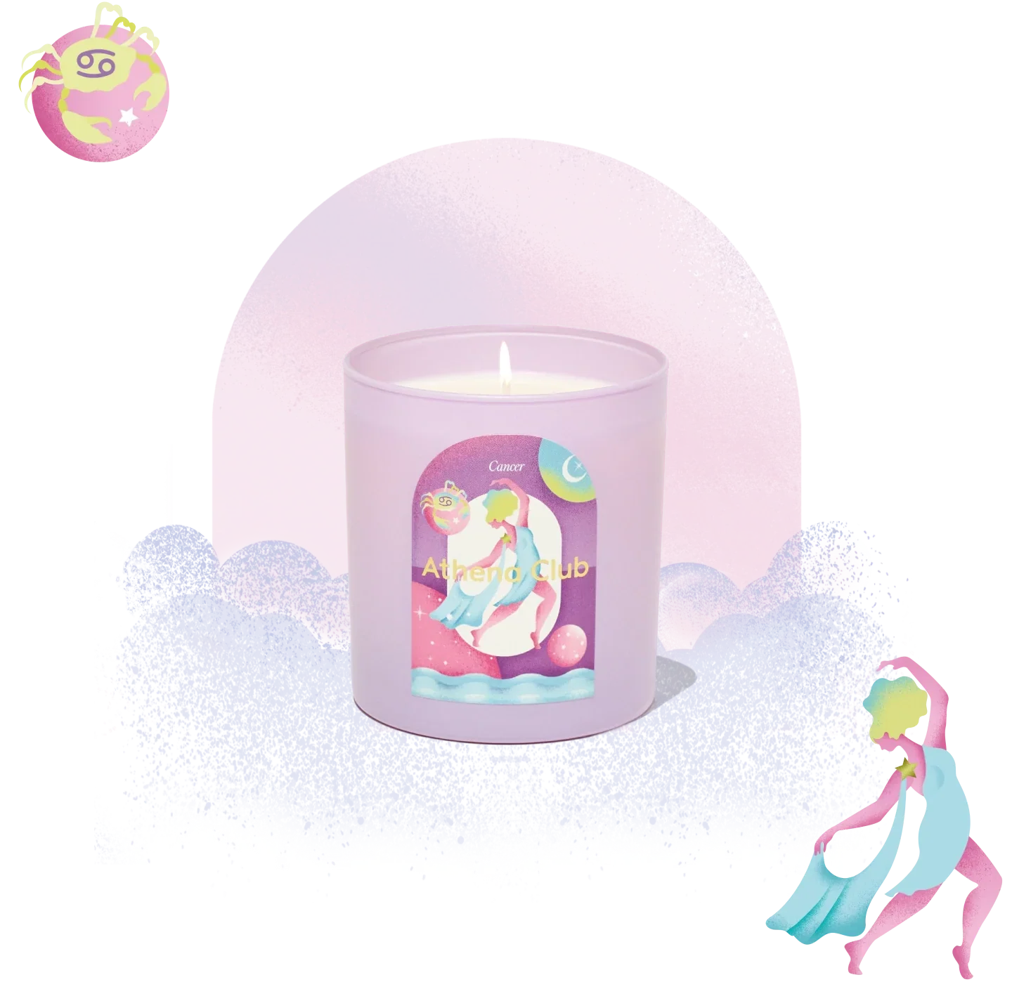 Cosmic Light Candle - Cozy Glow – Virgo
