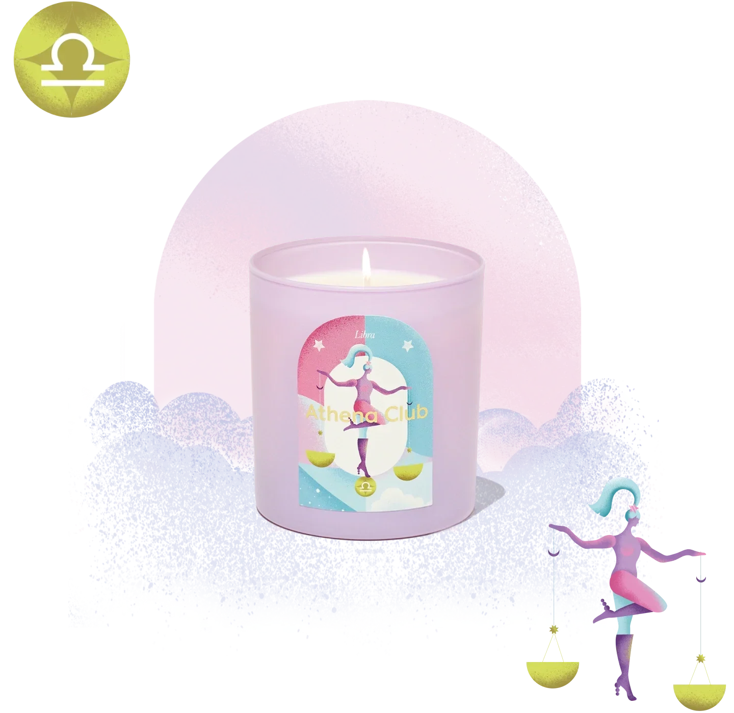 Cosmic Light Candle - Cozy Glow – Sagittarius
