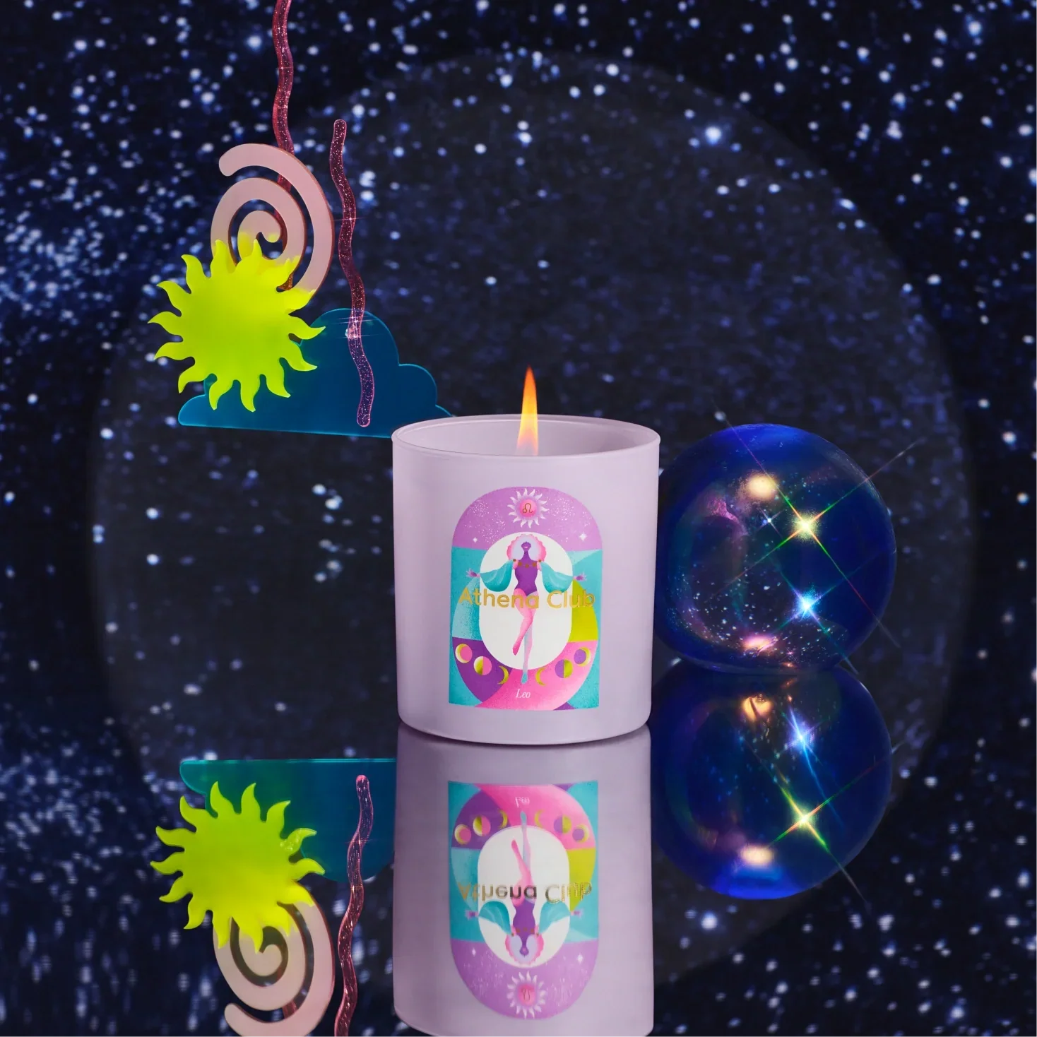 Cosmic Light Candle - Cozy Glow